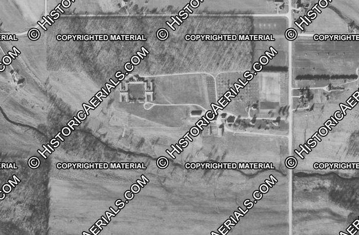 Camp Shaw - 1953 Aerial Photo (newer photo)